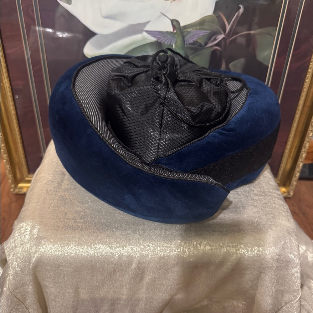 Navy Blue Travel Neck Pillow